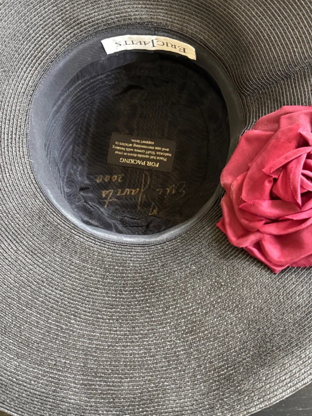 Eric Javits Signed Hat - Picture 5 of 6